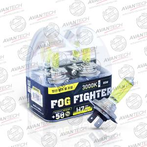 Лампа высокотемпературная Avantech FOG FIGHTER H7 12V 55W (85W) 3000K (ярко-желтый свет) - 2 шт Лампа высокотемпературная Avantech FOG FIGHTER, комплект 2 шт.
Цоколь: H7  Напряжение: 12V Мощность: 55W, светит: 85W
Цветовая температура: 3000K Сделано в Корее 