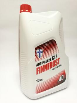 Антифриз красный FINNFROST - 40*С G12 10 л. Антифриз красный FINNFROST - 40*С G12 10 л.