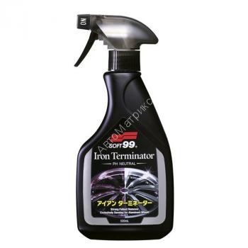 Soft99 10333 Iron Terminator - Нейтральный очиститель дисков и кузова 500 мл. Soft99 10333 Iron Terminator - Нейтральный очиститель дисков и кузова 500 мл.