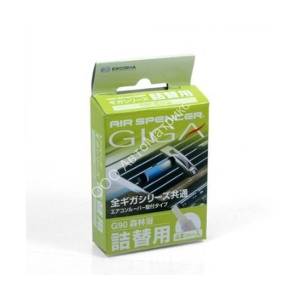 Запасной элемент для ароматизатора на дефлектор Giga G90 - Green Breeze (ЗЕЛЕНЫЙ БРИЗ) Сменный элемент для ароматизатора GIGA REFILL. (4 шт.)
БЕЗМЯТЕЖНОСТЬ И ГАРМОНИЯ ЗАПАХОВ ПРИРОДЫ И СОЧНЫХ ФРУКТОВ.