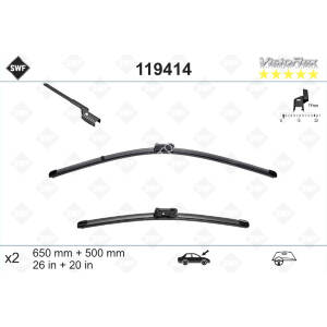 Стеклоочистители SWF VisioFlex 119418 Стеклоочистители SWF VisioFlex 119418