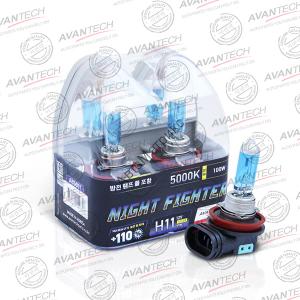 Лампа высокотемпературная Avantech NIGHT FIGHTER H11 12V 55W (100W) 5000K пластик. упаковка - 2 шт Лампа высокотемпературная Avantech NIGHT FIGHTER, комплект 2 шт. Цоколь: H11 Напряжение: 12V Мощность: 55W, светит: 100W Цветовая температура: 3000K Сделано в Корее

