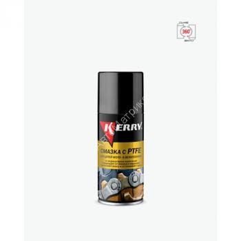 KERRY KR-936-2 Смазка с PTFE для цепей мото и велотехники 210 мл. KERRY KR-936-2 Смазка с PTFE для цепей мото и велотехники 210 мл.