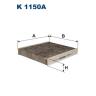 Фильтр салонный Filtron K1150A (LAK 220) угольный