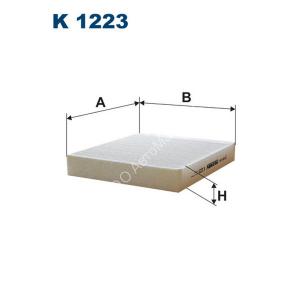 Фильтр салонный Filtron K1223 (LA472) Chevrolet Europe (GM) Cruze; Opel Astra J (Astra IV), Insignia, Meriva B, Zafira III; Saab 9-5 II