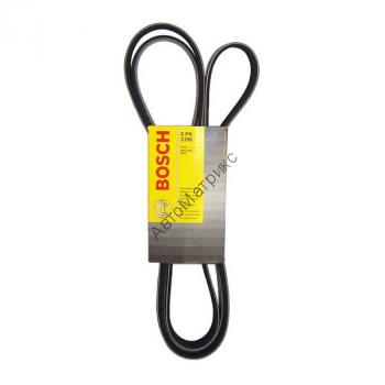 BOSCH 1987946046 Ремень ручейковый 6PK2390 Приводной ремень агрегатов.