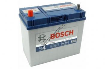 Аккумулятор автомобильный BOSCH S4022, Азия 12V 45Ah 330A, прямой полярности, тонкие клеммы, 238x129x227 Аккумулятор BOSCH S4 45 а/ч, Азия, прямой полярности, тонкие клеммы
АКБ S4 022 SILVER 12V 45Ah 330A
238x129x227    /+-/           (Длина x Ширина x Высота)
0092S40220