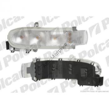 POLCAR 5003196R Боковой указатель поворота в зеркале левый (A2038200121) 