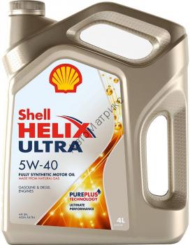 SHELL HELIX ULTRA 5W-40 Синтетическое моторное масло 4 л. Полностью синтетические моторное масло — масло «Шелл» для самых современных двигателей, созданное на основе новейших технологий