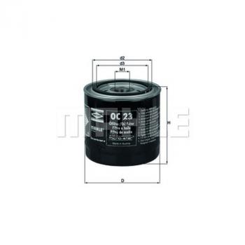 Фильтр масляный KNECHT (MAHLE) OC23 OF (PH2879) без упаковки. Фильтр маслянный KNECHT (MAHLE) OC 23 - промо (PH 2879)