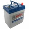 Аккумулятор автомобильный BOSCH S4018, Азия 12V 40Ah 330A, обратной полярности, тонкие клеммы, 187x127x227