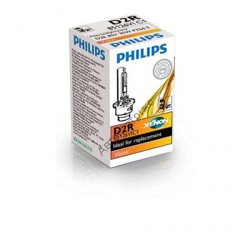 PHILIPS Xenon Vision D2R ксеноновая лампа D2R 85V-35W (P32d-3) 1шт. Ксеноновая лампа "Philips" стандарта D2R, цветовой температурой 4600 К.