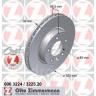 ZIMMERMANN 600.3224.20 Диск тормозной передний левый PORSCHE CAYENNE 02-10 VW TOUAREG 2.5-6.0 2002=> (330x32) ​1 шт.​