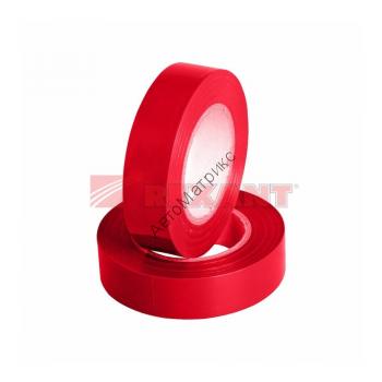 REXANT 09-2204 Изоляционная лента 19 мм. - 25 м. (Красная) 1 шт. Изолента Rexant 19ммх25м