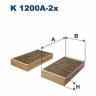 Фильтр салонный Filtron K1200A-2X (LAK295/S) угольный, 2 шт.