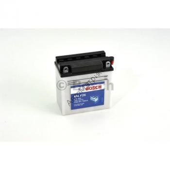 Мото аккумулятор BOSCH FRESH PACK M4F26 12V 9AH 85A обр.пол. Y6 (12N9-3B, YB9L-B), 135x75x139 Аккумулятор для мотоциклов BOSCH
