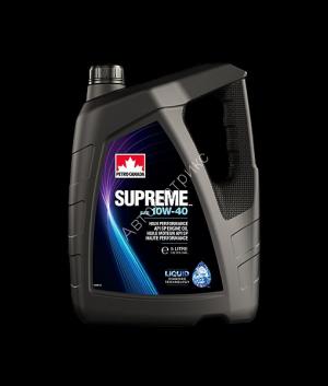 PETRO-CANADA SUPREME 10W-40 5л. Полусинтетическое моторное масло. PETRO-CANADA SUPREME 10W-40 Полусинтетическое моторное масло 5 л.