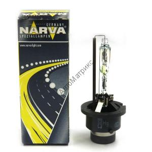Ксеноновая лампа Narva 840023000 D2S 4300K 85V-35W P32d-2 (1шт) Лампа ксеноновая, газоразрядная, предназначена для установки в
автомобили оснащенные штатным ксеноном в ближний/дальний свет оптики автомобиля. Является аналогом ламп Osram.