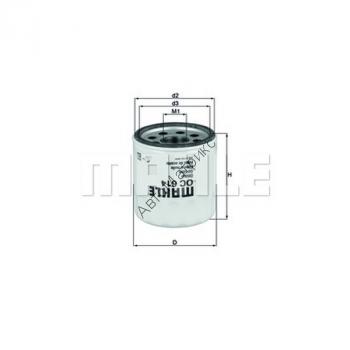 Фильтр масляный KNECHT (MAHLE) OC614 (PH10125) Фильтр маслянный KNECHT (MAHLE) OC 614
Страна: Германия