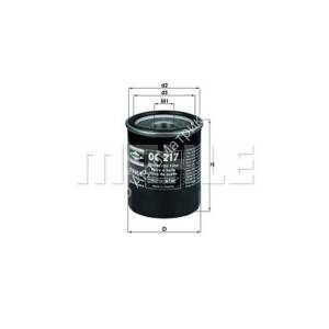 Фильтр масляный KNECHT (MAHLE) OC217 (PH4386) Фильтр маслянный KNECHT (MAHLE) OC 217 (PH 4386)