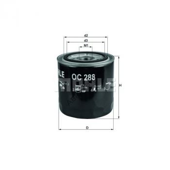 Фильтр масляный KNECHT (MAHLE) OC288 (PH2) Фильтр маслянный KNECHT (MAHLE) OC 288
 