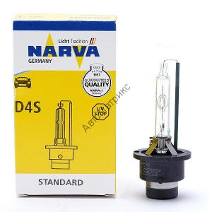 Ксеноновая лампа 840423000 Narva D4S 4300K 42V-35W P32d-5 (1шт) Лампа ксеноновая, газоразрядная, предназначена для установки в
автомобили оснащенные штатным ксеноном в ближний/дальний свет оптики автомобиля. Является аналогом ламп Osram.