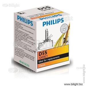 Ксеноновая лампа Philips Vision D5S 12410С1 Ксеноновая лампа "Philips" стандарта D4S, цветовой температурой 4300 К.