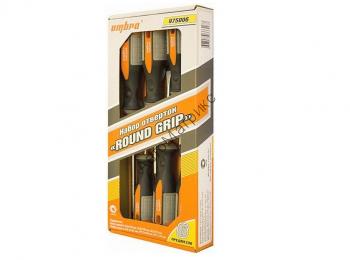 Ombra Набор отверток ROUNDGRIP, 6 предметов Ombra Набор отверток ROUNDGRIP, 6 предметов
Применяются со всеми видами крепежа, имеющего врутренний рабочий профиль РН (крест) и SL (шлиц прямой).Содержание:Шлиц прямой: SL8х150 мм., SL6х100 мм., SL5х75 мм.Phillips (крест): PH№3х150 мм., РН№2х100 мм., РН№1х75 мм.
