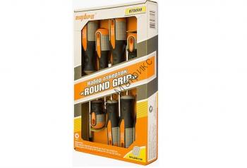 Ombra Набор отверток ROUNDGRIP, 8 предметов Ombra Набор отверток ROUNDGRIP, 8 предметов
Применяются со всеми видами крепежа, имеющего врутренний рабочий профиль РН (крест) и SL (шлиц прямой).Содержание: Шлиц прямой: SL8х150 мм., SL6х100 мм., SL5х75 мм., SL6х38 мм.Phillips (крест): PH№3х150 мм., РН№2х100 мм., РН№1х75 мм., РН№2х38 мм.