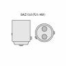 OSRAM 7225 Лампа накаливания P21/4W 12V 21/4W (BAZ15d) - OSRAM 7225 Лампа накаливания P21/4W 12V 21/4W (BAZ15d)