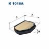 Фильтр салонный Filtron K1016A (LAK37) угольный