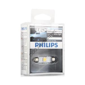 PHILIPS 12945 4000K Лампа светодиодная Fest C5W 12V- 1W (SV8,5-43/11) LED 1 шт. 