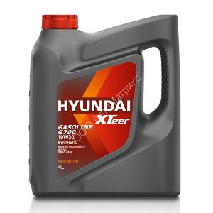 HYUNDAI XTeer Gasoline G700 5W40 SN Синтетическое моторное масло, 4 л. Моторное масло для бензиновых двигателей, обеспечивает долгую защиту двигателя.